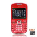 SVP IPro I6 Dual SIM Unlocked Red Cell Phone with micro 8GB Card