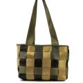 Checkered Porsche Seatbelt Tote Handbag (India)