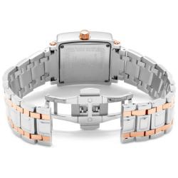 Swiss Legend Women's Colosso Black Mother Of Pearl Dial Two-Tone Watch