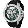 Swiss Legend Men's Evolution Black Rubber Chronograph Watch