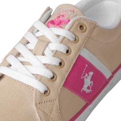 Beverly Hills Polo Women's 'Backshot' Two Tone Lace-up Sneakers