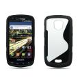 Premium Samsung Droid Charge Mix Hard/ Soft Clear Protector Case