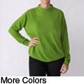Soho Women's Plus Size Crewneck Sweater