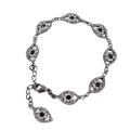 Evil Eye Guardian Bracelet In Dark Colors