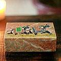 Handcrafted Soapstone 'Happy Elephants' Jewelry Box (India)