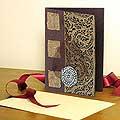 Set of 8 Saa Paper 'Golden Thai' Greeting Cards (Thailand)