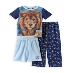 Animal Planet Boy's 3-piece King Lion Pajama Set