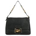 Fendi Forever Black Big Mama Shoulder Bag