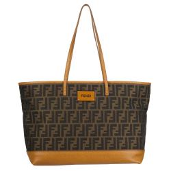 Fendi Zucca Roll Tote Bag