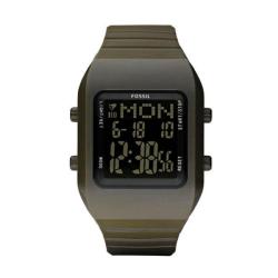 Fossil Men's Digital Black Negative Display Watch