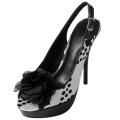 Journee Collection Women's 'Alano-S' Polka-dot Platform Pump