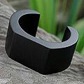 Mango Wood 'Modern Bold' Cuff Bracelet (Thailand)
