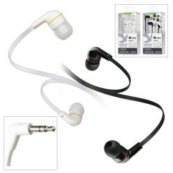 Luxmo FLAT-14 Tangle Free 3.5mm Earphones for Sony Ericsson Models