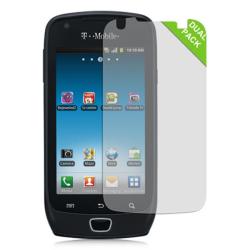 Luxmo 2-pack Clear Screen Protector for Samsung Exhibit 4G/ T759