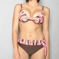 Ocean Dream Matchsticks High Waist Bikini Swimsuit
