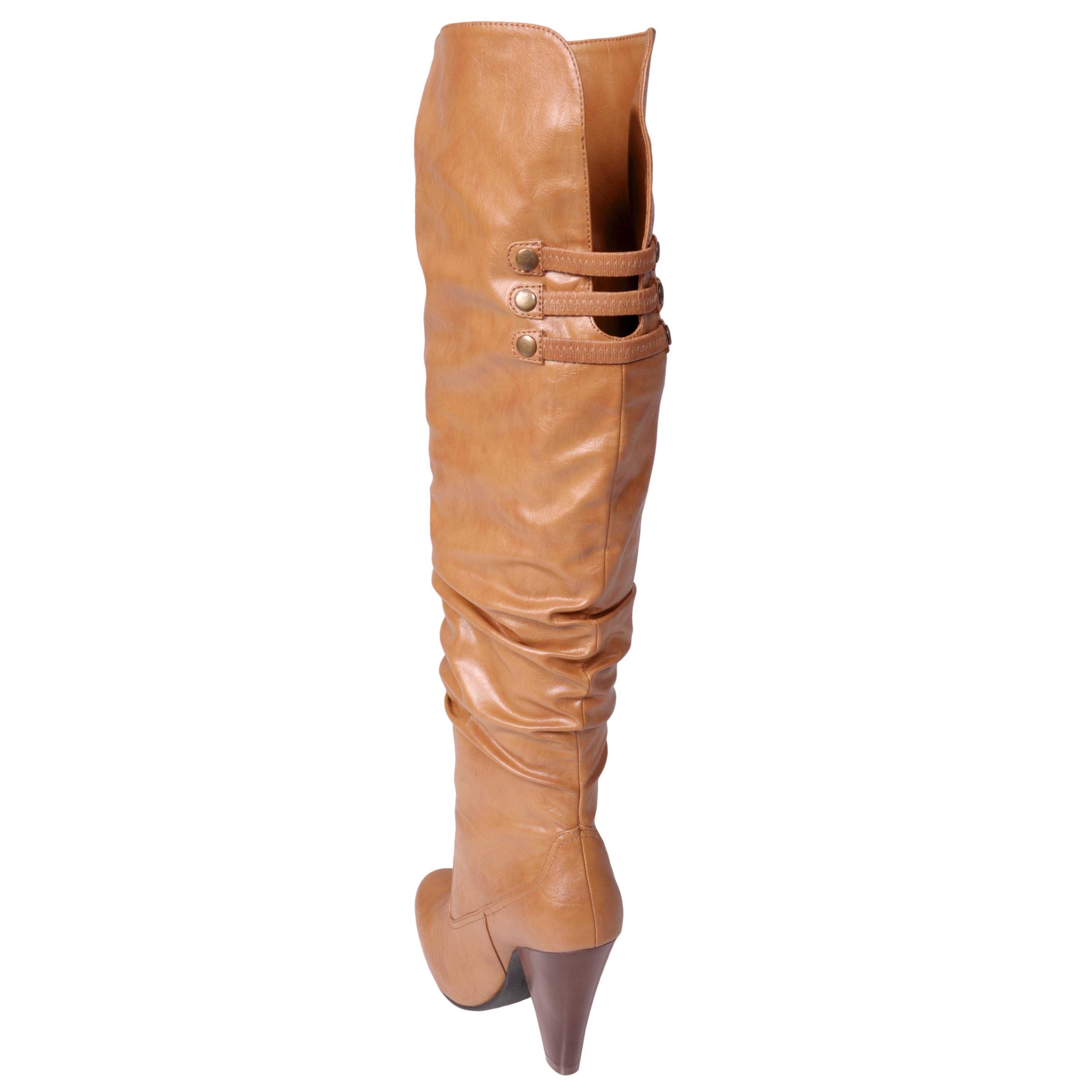Journee Collection Women's 'Brenda-29' Slouchy Over-the-knee Boots