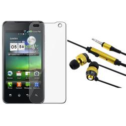 Screen Protector/ 3.5-mm Headset for LG G2X