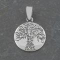 Sterling Silver 'Love Tree' Pendant (Thailand)