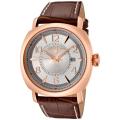 Swiss Legend Men's Executive Silver Dial Brown Leather Watch