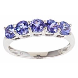 Dyach 14k White Gold Tanzanite Ring