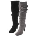 Journee Collection Women's 'SLC-08' Slouchy Heeled Boots