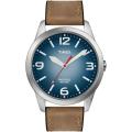 Timex Men's Weekender Casual Brown Leather Strap Watch