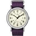 Timex Women's Weekender Purple Slip-through Strap Watch