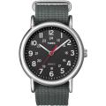 Timex Men's Weekender Gray Slip-through Strap Watch