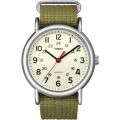Timex Men's Weekender Olive Slip-through Strap Watch