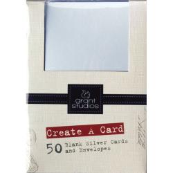 Grant Studios Create-a-Card Silver Boxed Card Set (Case of 50)