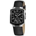 Philip Stein Women's Classic Black Leather Strap Watch