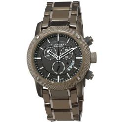 Burberry Men's 'Sport Chronograph' Dark Nickel Ion Plated Watch