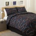 Lush Decor Midnight 4-piece Full-size Comforter Set