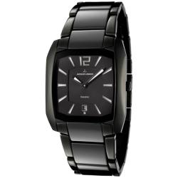 Jacques Lemans Men's Dublin Stainless Steel & Black Ceramic Watch