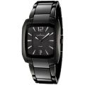 Jacques Lemans Men's Dublin Stainless Steel & Black Ceramic Watch