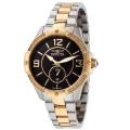 Invicta Women's Invicta II Black Dial Two-Tone White Diamond Watch