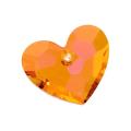 Crystal Astral Pink 28mm Truly Love Heart Pendant