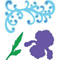 Heartfelt Creations Decorative Dutch Iris Cut and Emboss Dies