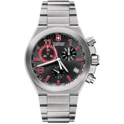 Swiss Army Men's 'Convoy Chrono' Black and Grey Watch