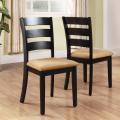 Willmington Black Ladder Back Chairs (Set of 2)