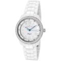 Invicta Women's Angel White Dial White Ceramic Diamond Watch