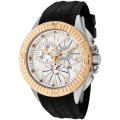 Swiss Legend Men's Evolution Black Rubber Chronograph Watch
