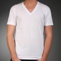 Laguna Beach Jean Co Mens White V-Neck Shirt