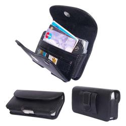 Luxmo Wallet Horizontal Leather Pouch for BlackBerry Torch/ 9800