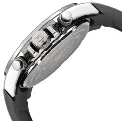 Swiss Legend Men's Eograph Dark Grey Rubber Chronograph Watch