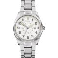 Swiss Army Men's 'Infantry' Vintage White Dial Watch