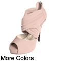 Journee Collection Women's 'Verdict-15' Pleated Platform Heels
