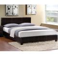 Hermes Dark Brown Queen-size Platform Bed