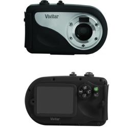 Vivitar Black 8.1 MP Waterproof Digital Camera 