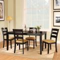 Wilma 5-piece Black Dining Set